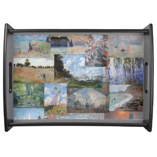 Claude Monet - Masterpieces Patchwork Serving Tray