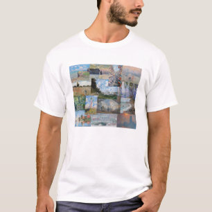 Claude Monet - Masterpieces Patchwork T-Shirt