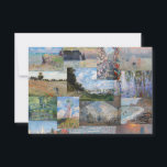 Claude Monet - Masterpieces Patchwork Thank You Card<br><div class="desc">Claude Monet - Masterpieces Patchwork</div>