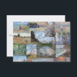 Claude Monet - Masterpieces Patchwork Thank You Card<br><div class="desc">Claude Monet - Masterpieces Patchwork</div>