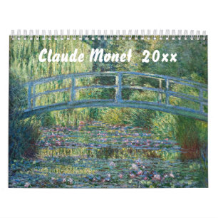 Claude Monet Masterpieces Selection Calendar