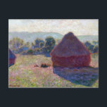 Claude Monet Meules, Milieu du Jour Postcard<br><div class="desc">Claude Monet Meules,  Milieu du Jour (Haystacks,  Midday)</div>