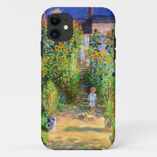 Claude Monet: Monet's Garden at Vétheuil iPhone 11 Case