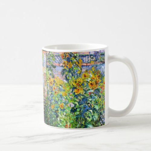 Claude Monet: Monet's Garden at Vétheuil Coffee Mug