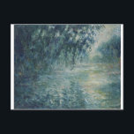 Claude Monet - Morning on the Seine Art work Postcard<br><div class="desc">Claude Monet - Morning on the Seine Art work</div>
