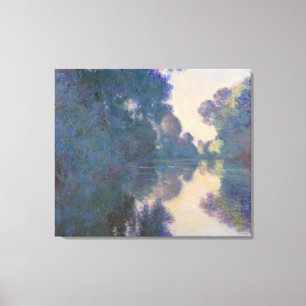 Claude Monet   Morning on the Seine near Giverny Canvas Print