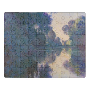 Claude Monet   Morning on the Seine near Giverny Jigsaw Puzzle