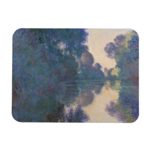Claude Monet   Morning on the Seine near Giverny Magnet