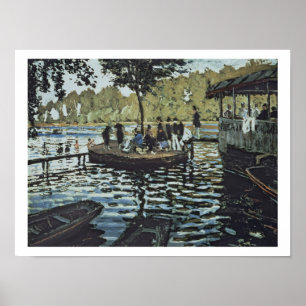 Claude Monet Ms La Grenouillere Poster