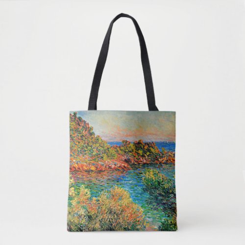 Claude Monet _ Near Monte Carlo Tote Bag