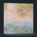 CLAUDE MONET Nymphéas 3 Ring Binder<br><div class="desc">CLAUDE MONET (1840-1926). Nymphéas. Painted in 1907. Oil on canvas. During the final two decades of his long career, Monet devoted himself with single-minded focus to painting the hauntingly beautiful water garden that he had designed and cultivated at his home in rural Giverny. In some two hundred canvases, he captured...</div>