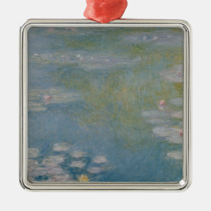 Claude Monet Nympheas at Giverny, 1908 Metal Ornament