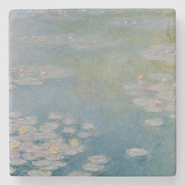 Claude Monet | Nympheas at Giverny, 1908 Stone Coaster (Front)