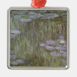 Claude Monet Nympheas at Giverny, 1918 Metal Ornament