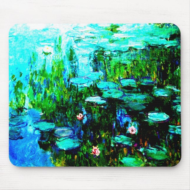 Claude Monet Nympheas Mouse Pad (Front)