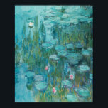 Claude Monet - Nympheas - Water Lilies Painting Poster<br><div class="desc">Claude Monet - Nympheas - Water Lilies Painting</div>