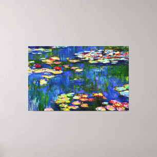 Claude Monet Oil Painting Water Lilies /Nymphéas Canvas Print