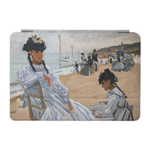 Claude Monet - On the Beach at Trouville iPad Mini Cover