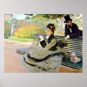 Claude Monet painting Poster