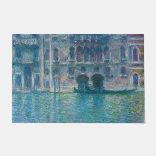Claude Monet _ Palazzo da Mula Doormat