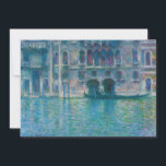Claude Monet - Palazzo da Mula Invitation<br><div class="desc">Palazzo da Mula,  Venice - Claude Monet,  Oil on Canvas,  1908</div>
