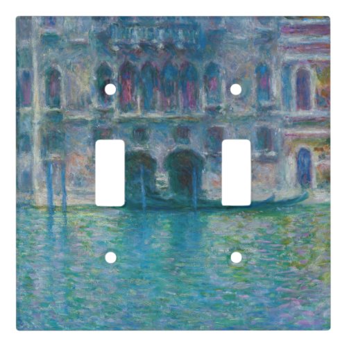 Claude Monet _ Palazzo da Mula Light Switch Cover
