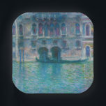 Claude Monet - Palazzo da Mula Paper Plates<br><div class="desc">Palazzo da Mula,  Venice - Claude Monet,  Oil on Canvas,  1908</div>