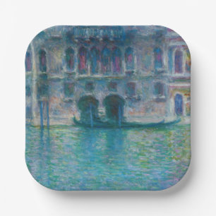 Claude Monet - Palazzo da Mula Paper Plates