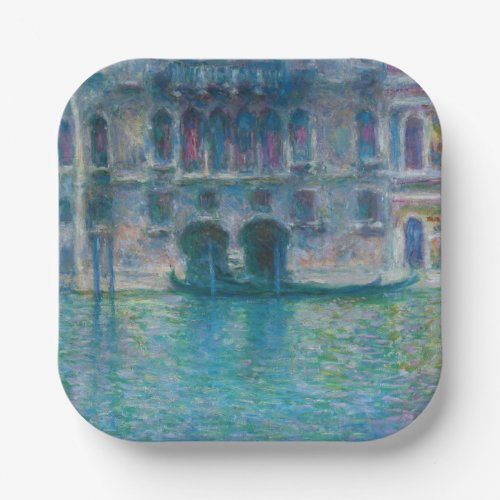 Claude Monet _ Palazzo da Mula Paper Plates