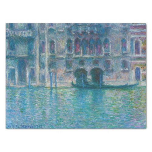 Claude Monet _ Palazzo da Mula Tissue Paper