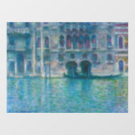 Claude Monet - Palazzo da Mula Window Cling<br><div class="desc">Palazzo da Mula,  Venice - Claude Monet,  Oil on Canvas,  1908</div>