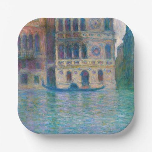 Claude Monet _ Palazzo Dario Paper Plates