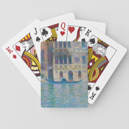 Claude Monet _ Palazzo Dario Poker Cards