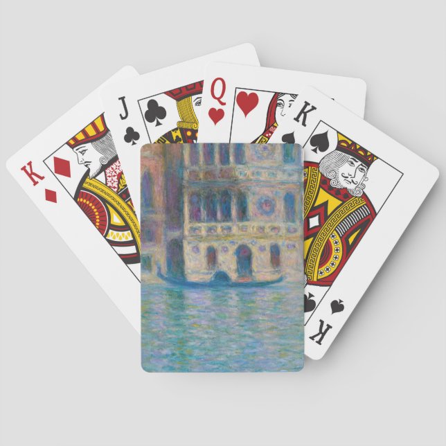 Claude Monet - Palazzo Dario Poker Cards (Back)