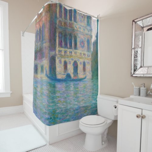 Claude Monet _ Palazzo Dario Shower Curtain