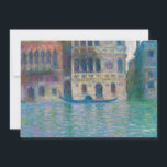 Claude Monet - Palazzo Dario Thank You Card<br><div class="desc">Palazzo Dario,  Venice - Claude Monet,  Oil on Canvas,  1908</div>