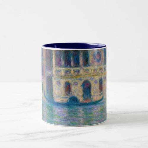 Claude Monet _ Palazzo Dario Two_Tone Coffee Mug