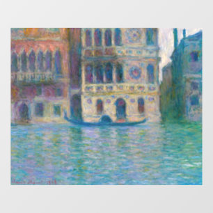 Claude Monet - Palazzo Dario Window Cling