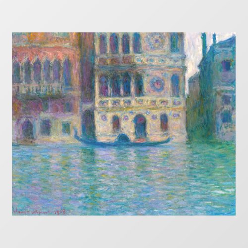 Claude Monet _ Palazzo Dario Window Cling