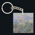 Claude Monet | Palm Trees at Bordighera Keychain<br><div class="desc">Palm Trees at Bordighera by Claude Monet � Bridgeman Images</div>
