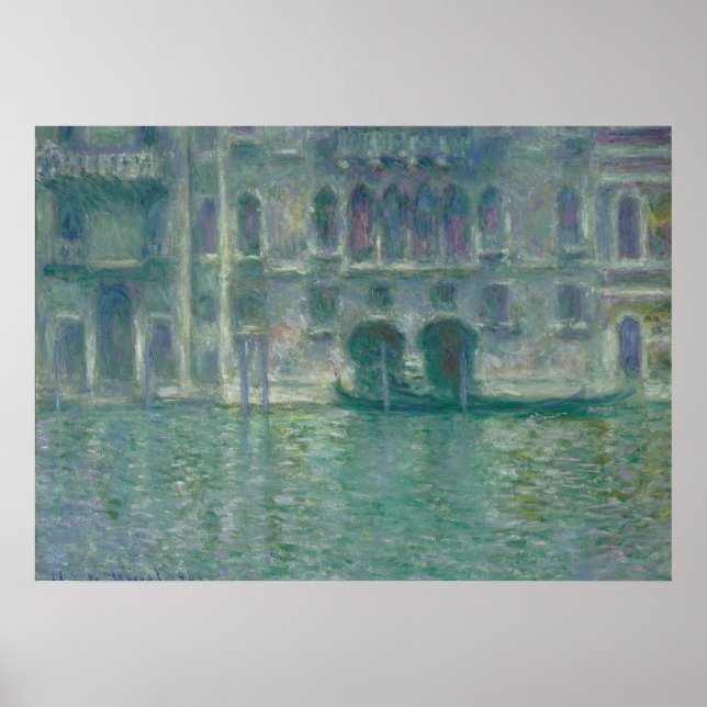 Claude Monet | Panoramic View of the Ile-de-France Poster (Front)