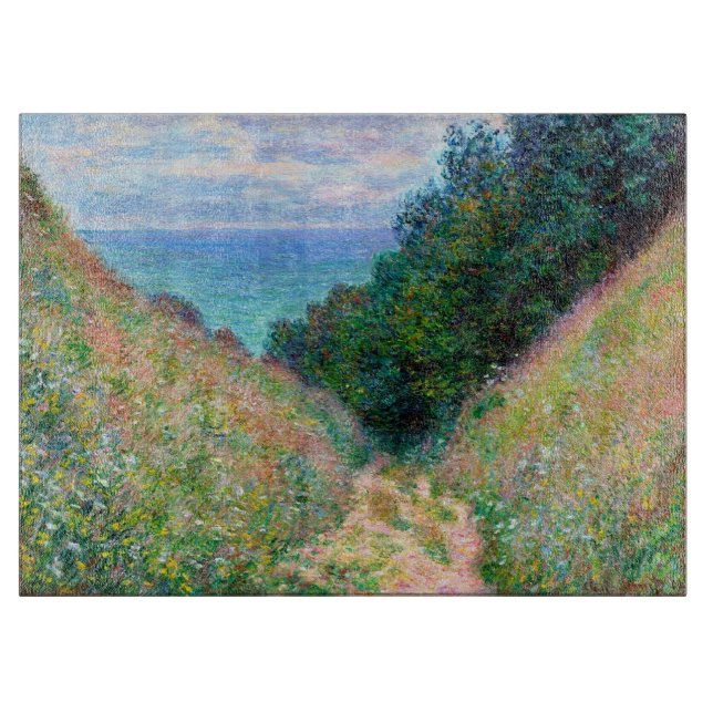 Claude Monet: Path at La Cavee Pourville Cutting Board (Front)