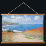 Claude Monet - Path in Wheat Fields at Pourville Hanging Tapestry<br><div class="desc">Path in the Wheat Fields at Pourville (Chemin dans les blés à Pourville) - Claude Monet,  Oil on canvas,  1882</div>