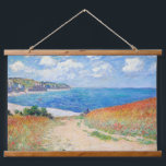 Claude Monet - Path in Wheat Fields at Pourville Hanging Tapestry<br><div class="desc">Path in the Wheat Fields at Pourville (Chemin dans les blés à Pourville) - Claude Monet,  Oil on canvas,  1882</div>