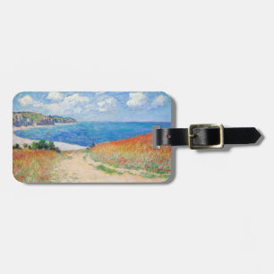 Claude Monet - Path in Wheat Fields at Pourville Luggage Tag