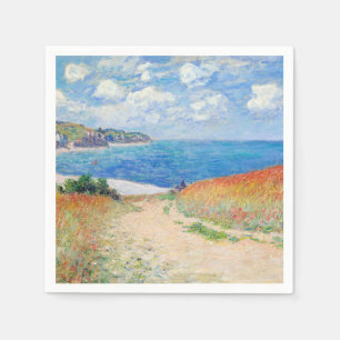 Claude Monet - Path in Wheat Fields at Pourville Napkins