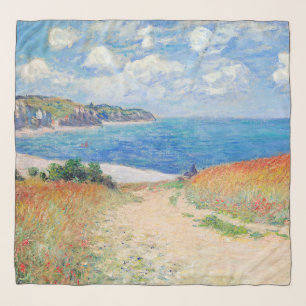 Claude Monet - Path in Wheat Fields at Pourville Scarf