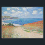 Claude Monet - Path in Wheat Fields at Pourville Tissue Paper<br><div class="desc">Path in the Wheat Fields at Pourville (Chemin dans les blés à Pourville) - Claude Monet,  Oil on canvas,  1882</div>