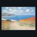 Claude Monet - Path in Wheat Fields at Pourville Wrapping Paper Sheets<br><div class="desc">Path in the Wheat Fields at Pourville (Chemin dans les blés à Pourville) - Claude Monet,  Oil on canvas,  1882</div>
