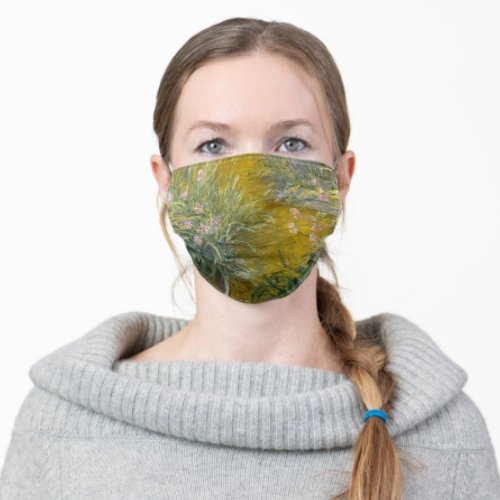 Claude Monet  Path through the Irises Adult Cloth Face Mask